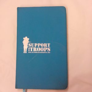 Support Our Troops PU Notebook